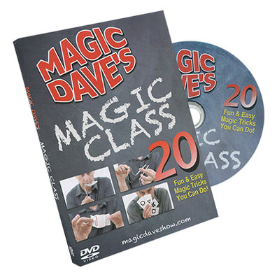 DVD de magie Magic DAVE du magicien David WILLIAMSON